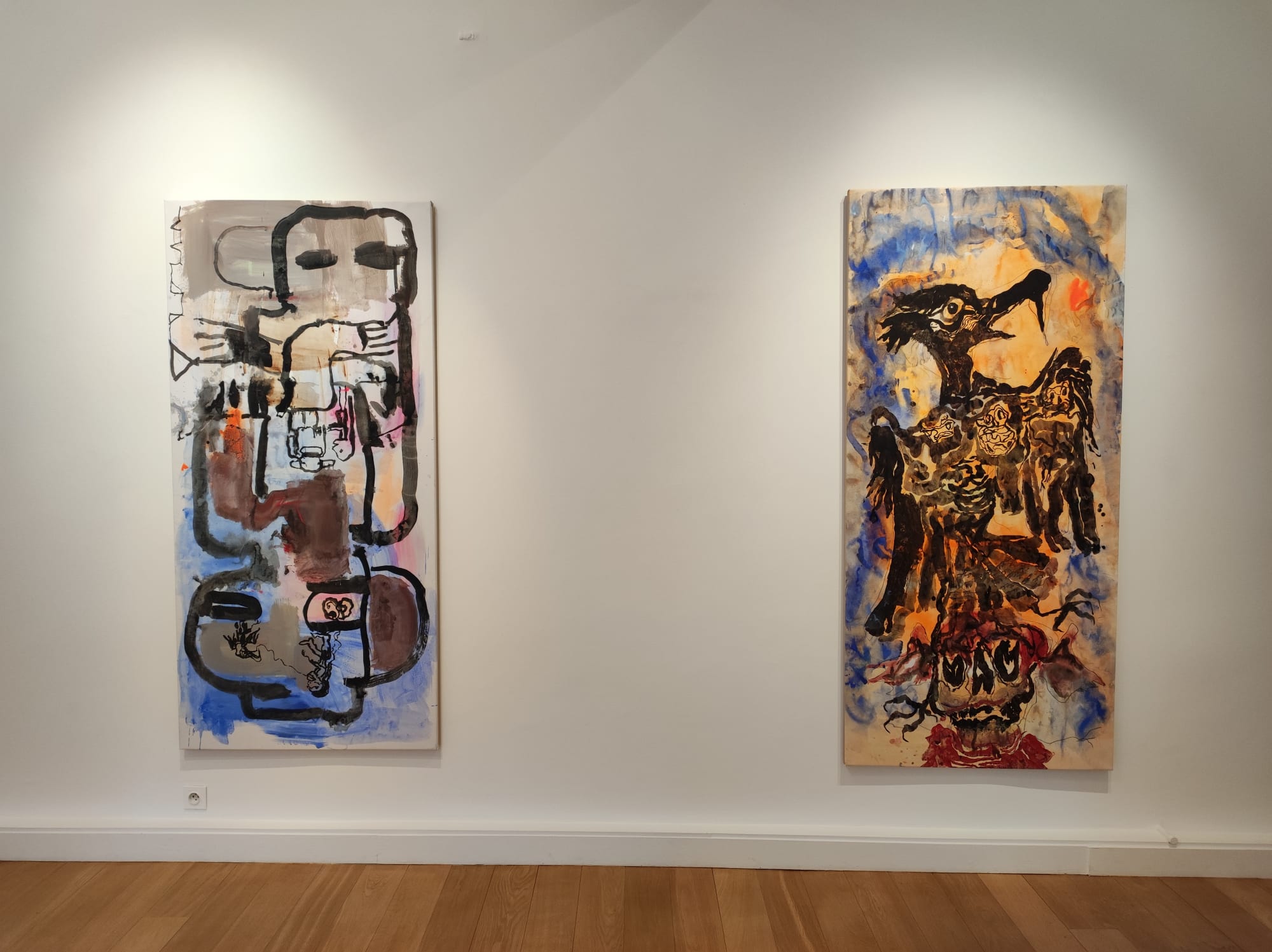 Brad Kahlhamer, 2023 Installation view