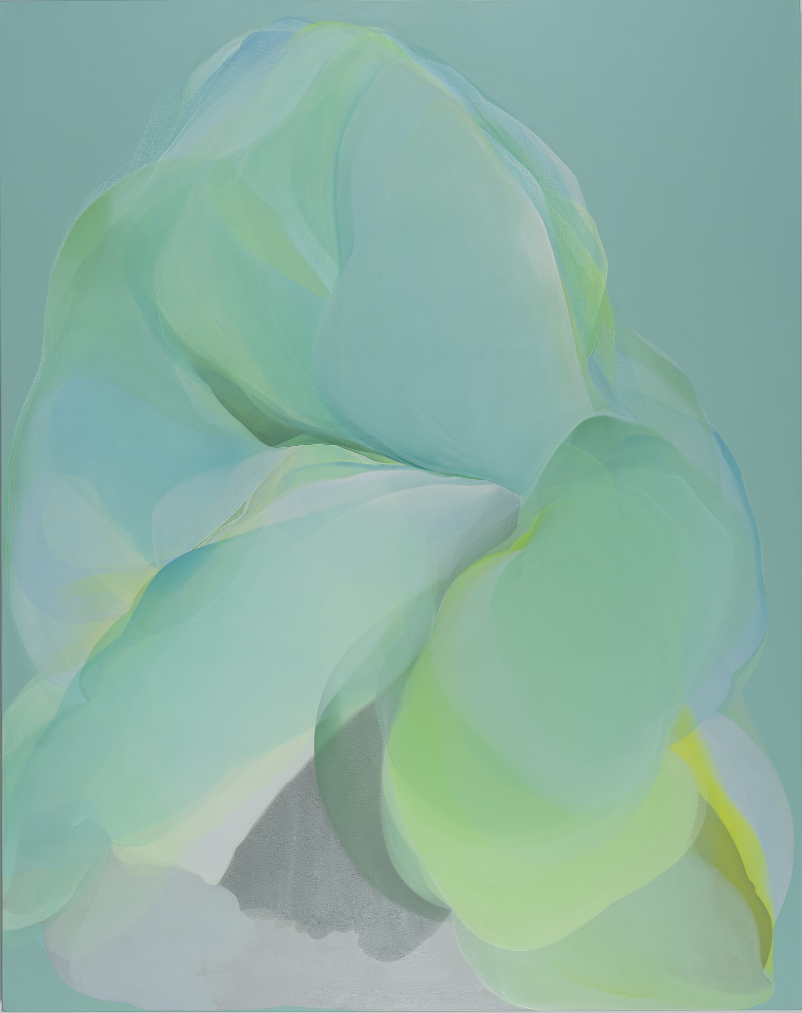 Hong Sooyeon Dazzlingly #2 Acrylic on canvas 205 x 162 x 4cm 2020 - 2022