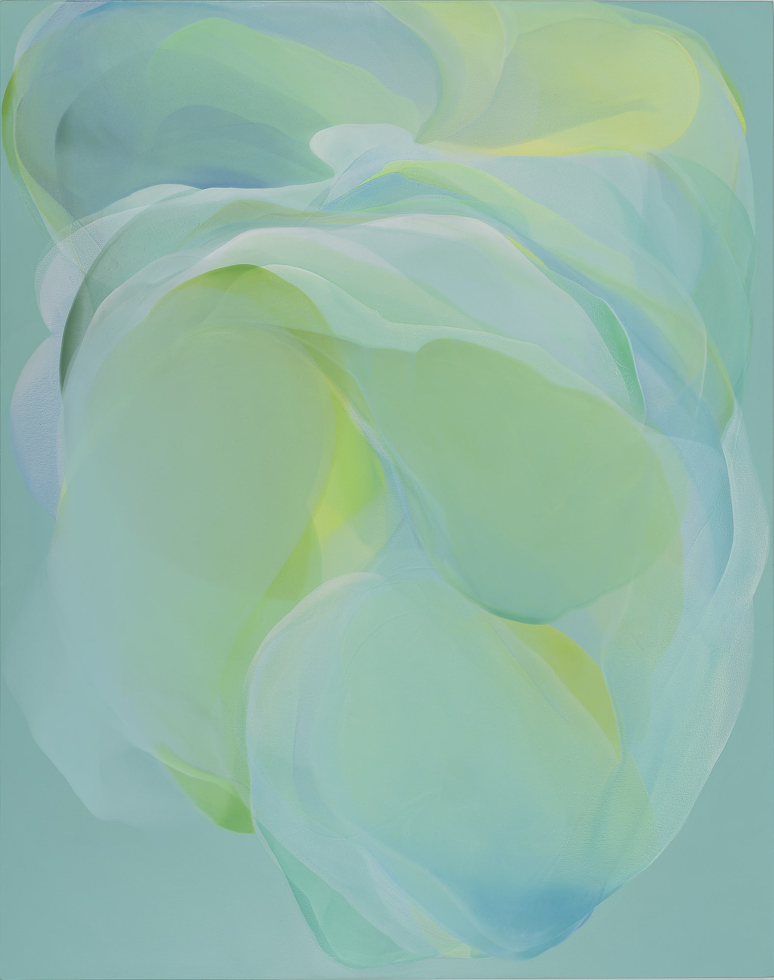 Hong Sooyeon Dazzlingly #3 Acrylic on canvas 205 x 162 x 4cm 2020 - 2022