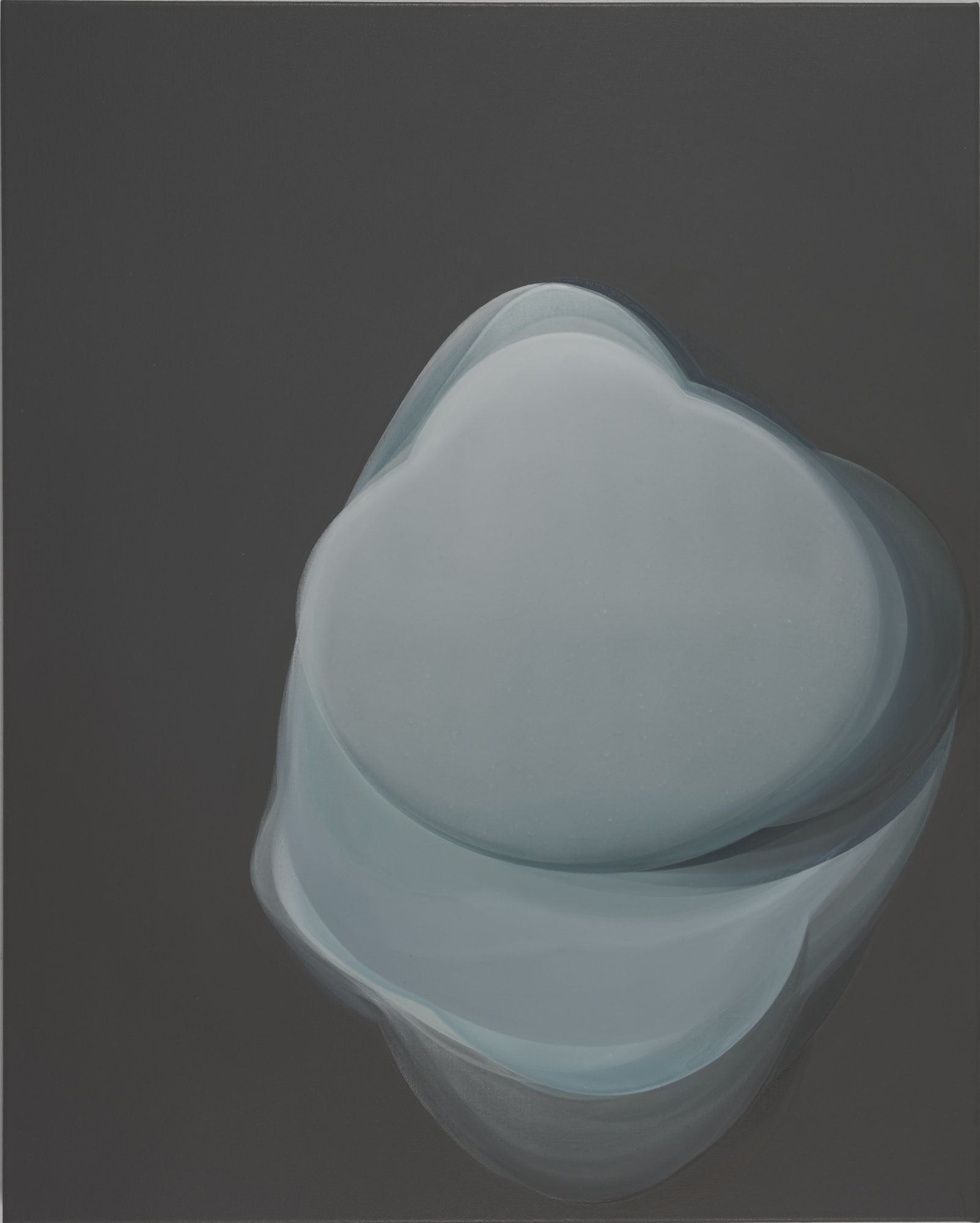 Hong Sooyeon Intrinsic dialogue #5 Acrylic on canvas 80 x 100 x 2.2cm 2018