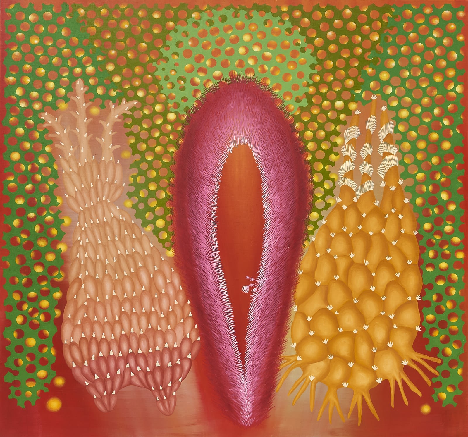 Birthplace oil on canvas 140 x 140cm 2023