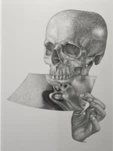 I'm so sorry, but I love you, all lies pen on paper 110 x 80cm 2022