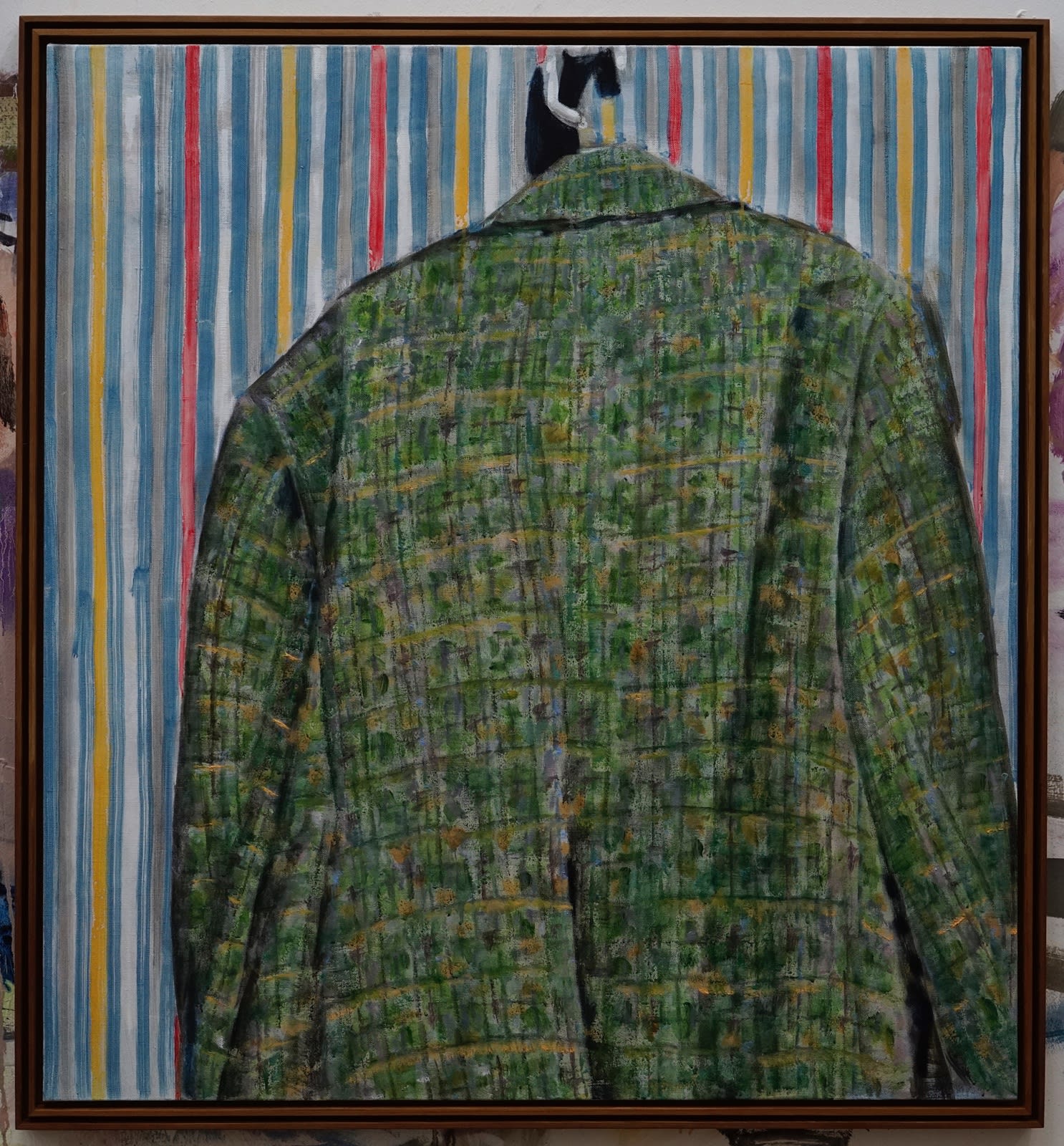 KANG SEOKHO Untitled oil on linen 100 x 94.3cm 2019