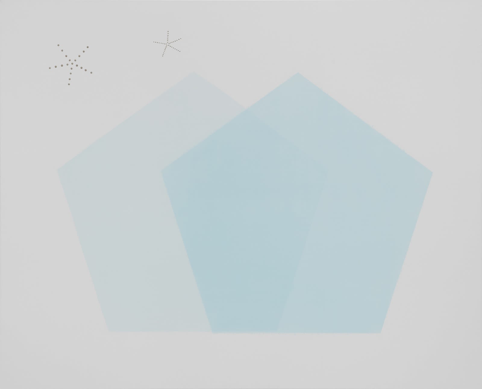 Even if things are out of sync, it’s okay. This is your and my home. pigment on canvas 130 x 162cm 2019