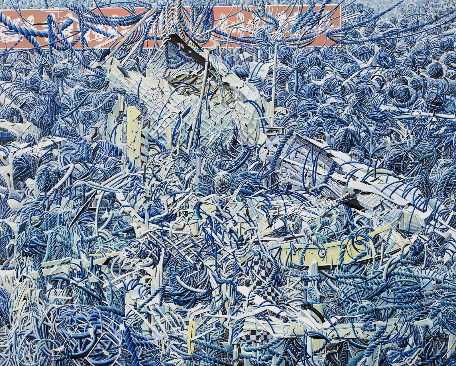 Blue Room acrylic on canvas 130 x 162cm 2015