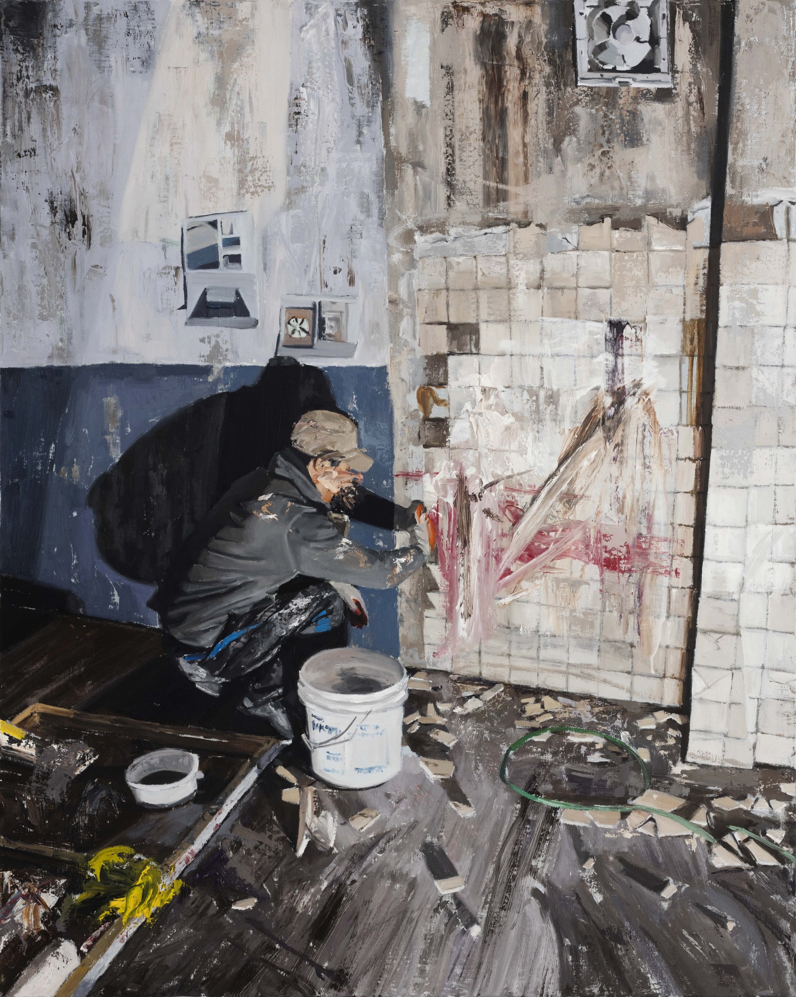 PARK KYUNGJIN Untitled oil on canvas 91 x 72cm 2017