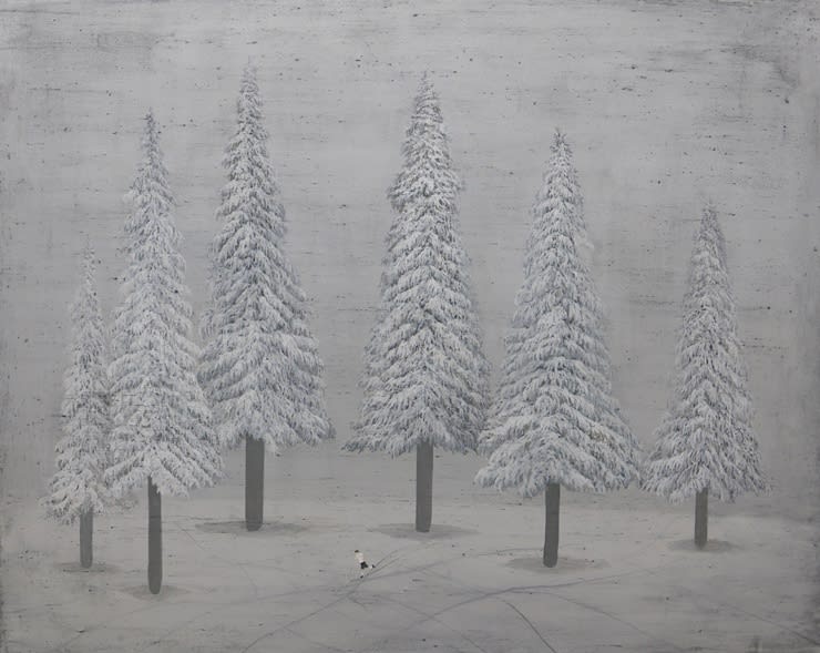 SHIM BONGMIN Silent Play oil on canvas 72.7 x 90.9cm 2016