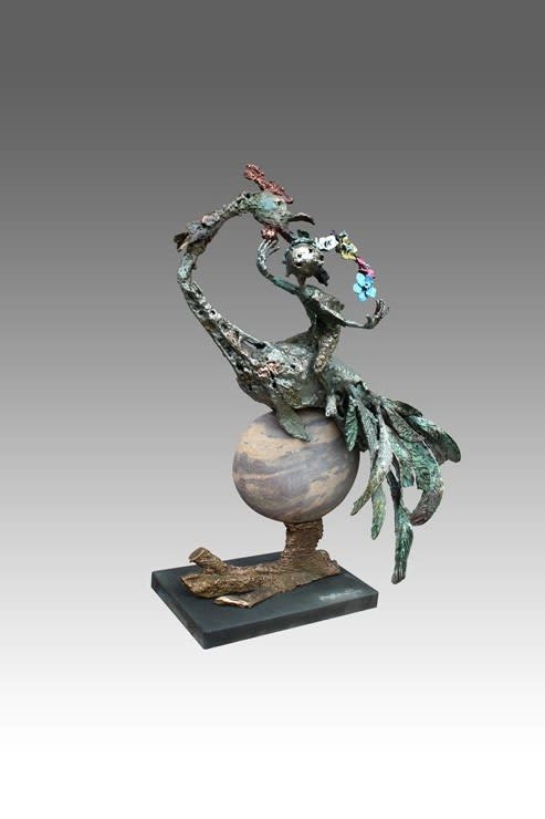 Song of a Dreamer stainless steel 50 x 22 x 69cm 2015