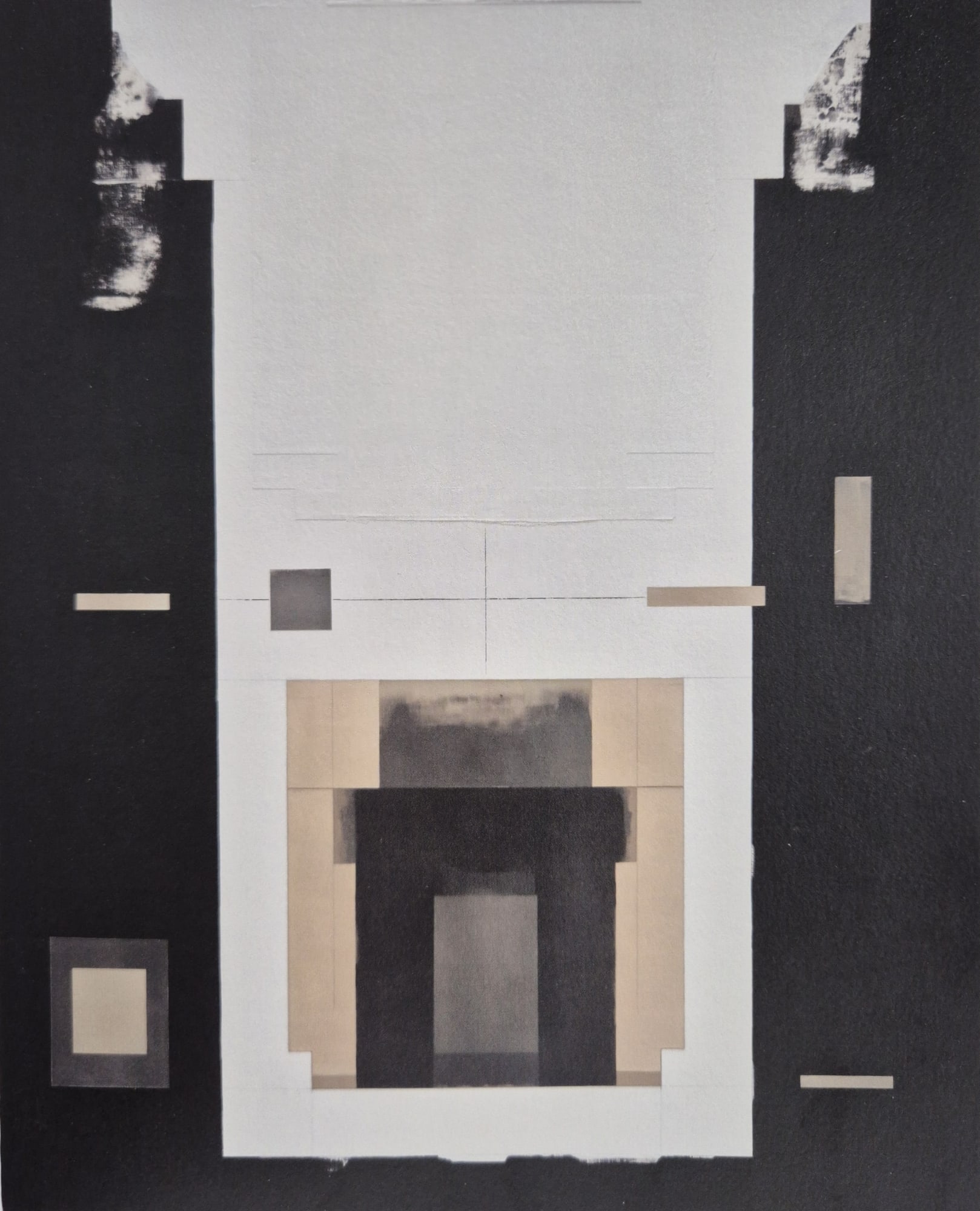 Bae Samsik Sincerity No.293-23 mixed media on canvas 163 x 130cm 2024