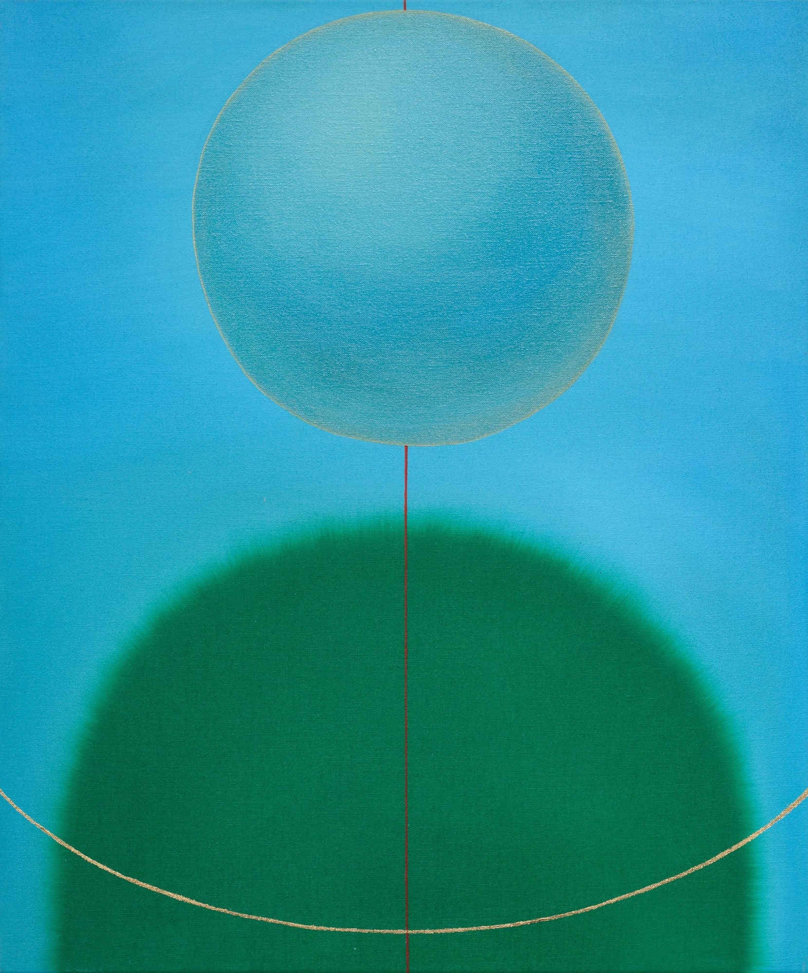 GHIL WOOJUNG Savouring Silence 18 Oil on linen 60 x 50cm 2023