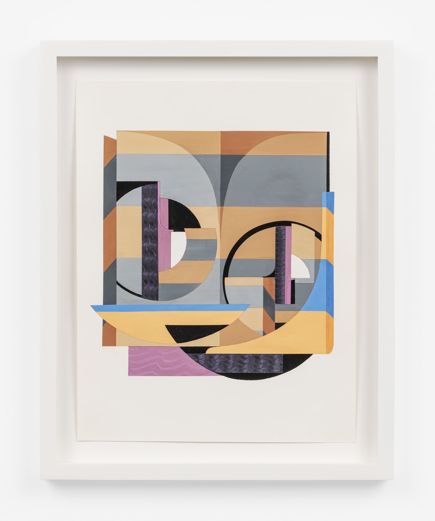 Gianna Commito Untitled, 2023 Casein on paper 14 x 10 inches, framed Photo courtesy of Field Studio Photography