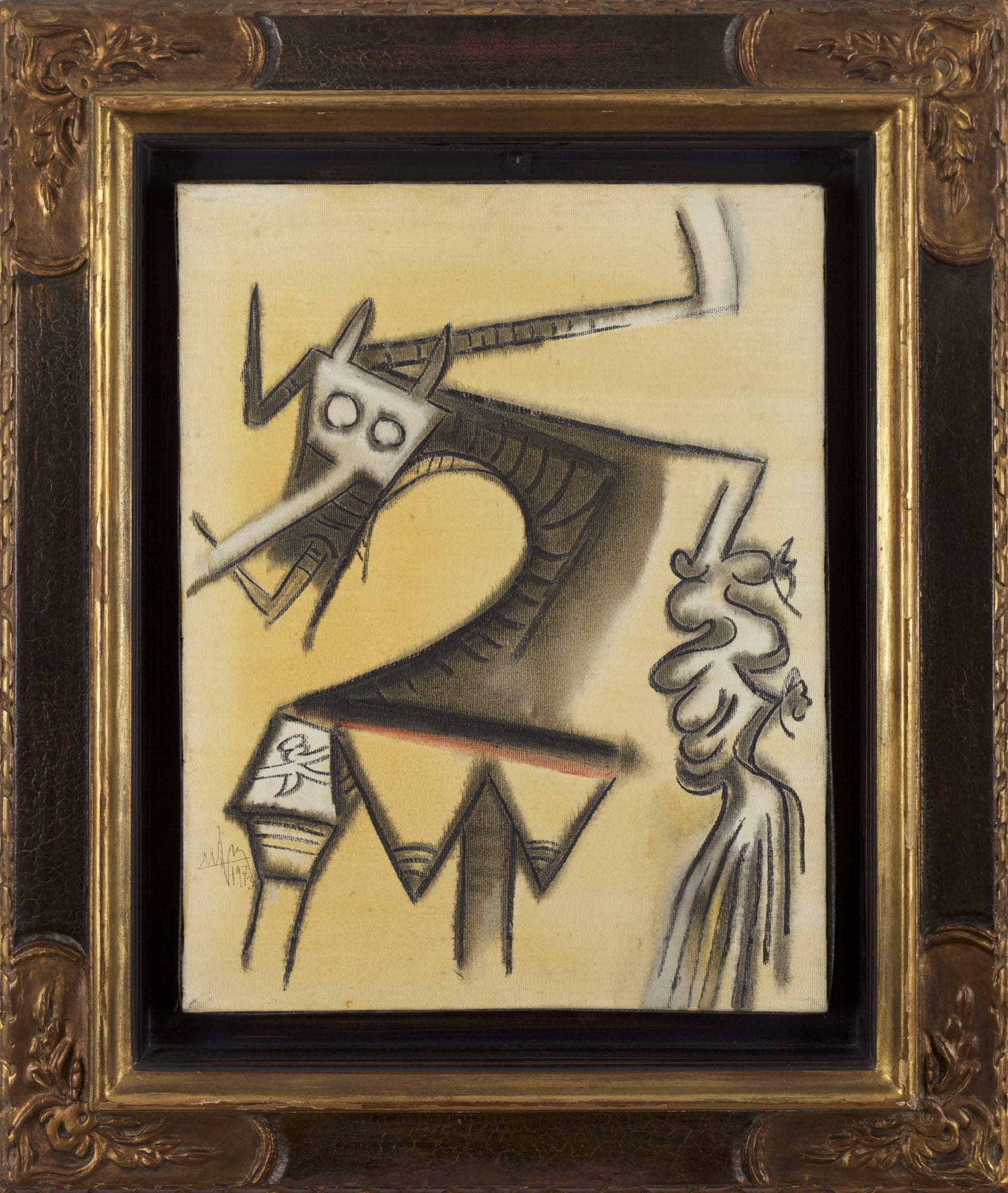 Wifredo Lam, Sans titre, 1973