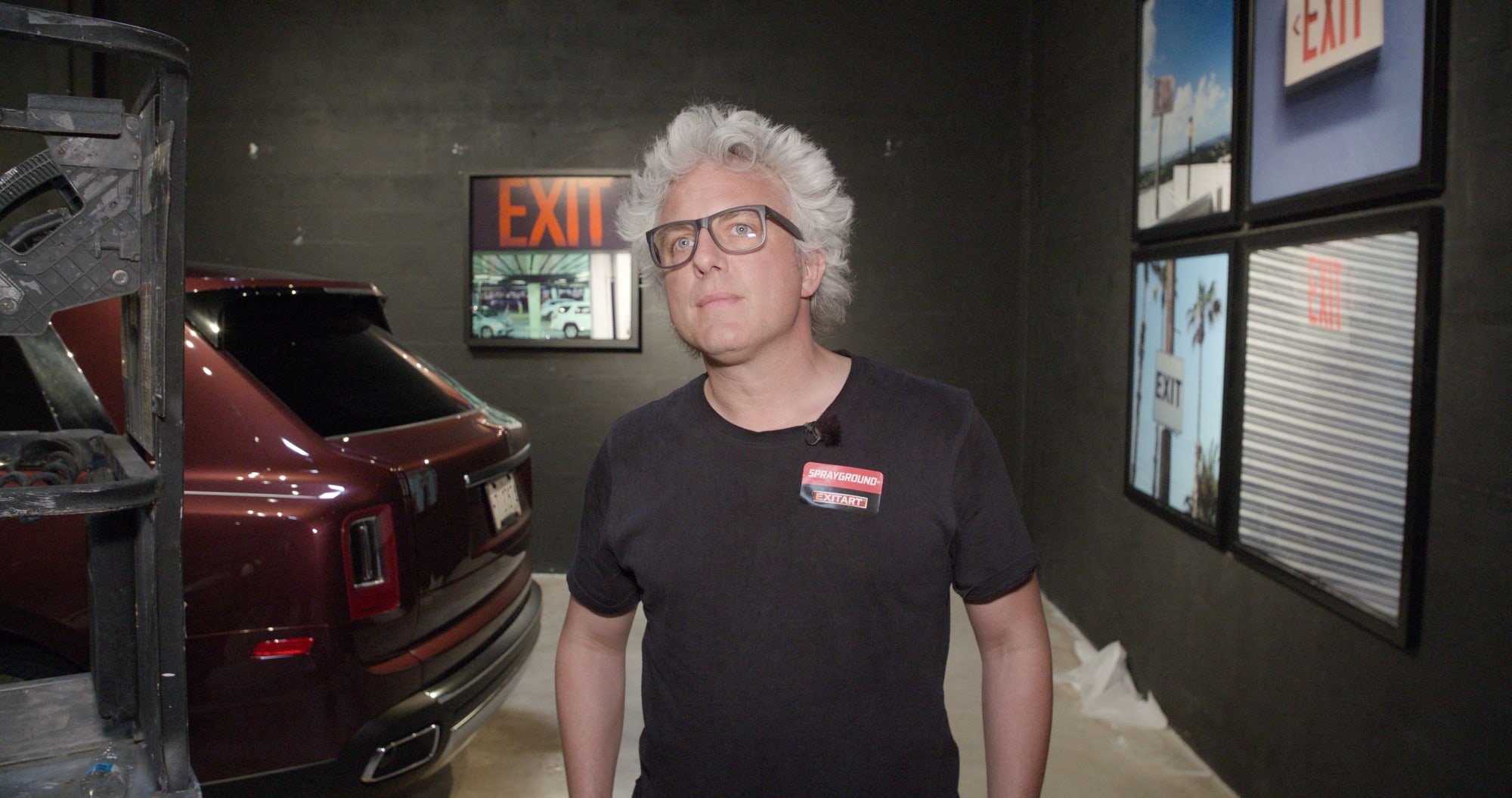 Rudolf Budja Gallery: Rolls Royce x EXIT during Art Basel