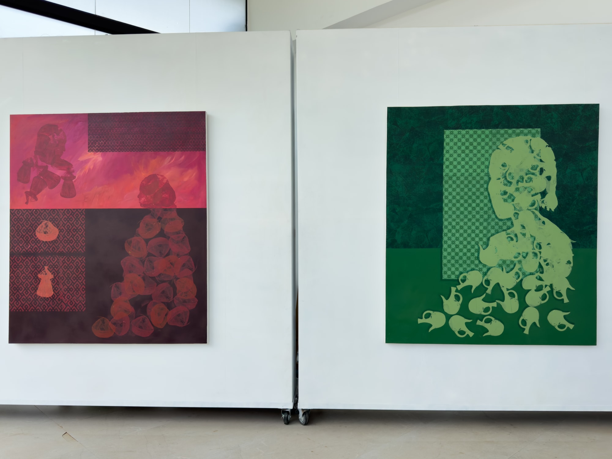 Woven Memories: Left- Intertwined Narrative | Aggregate Self