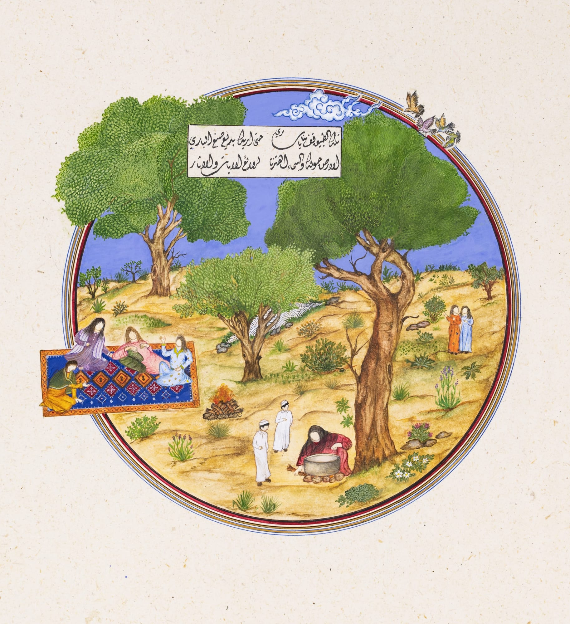 Eman Alsaad, Desert Picnic, 2025