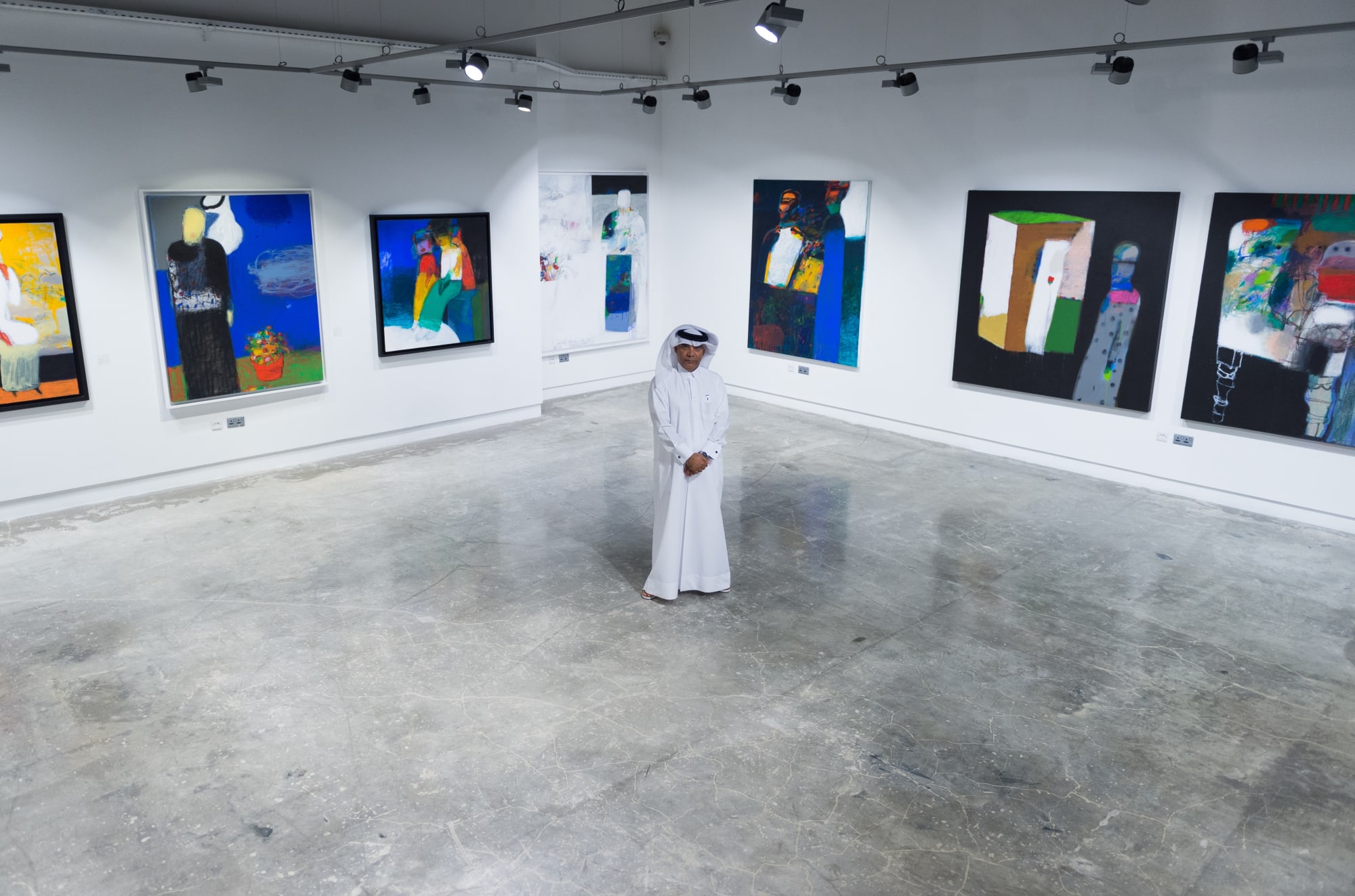 Directions: A solo exhibition by Qatari artist Salman Al-Malek