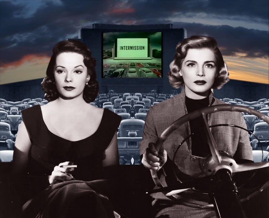 Back-Seat Double Feature 52 1/2 x 42 3/4 x 2 1/2 in., Ed. 5