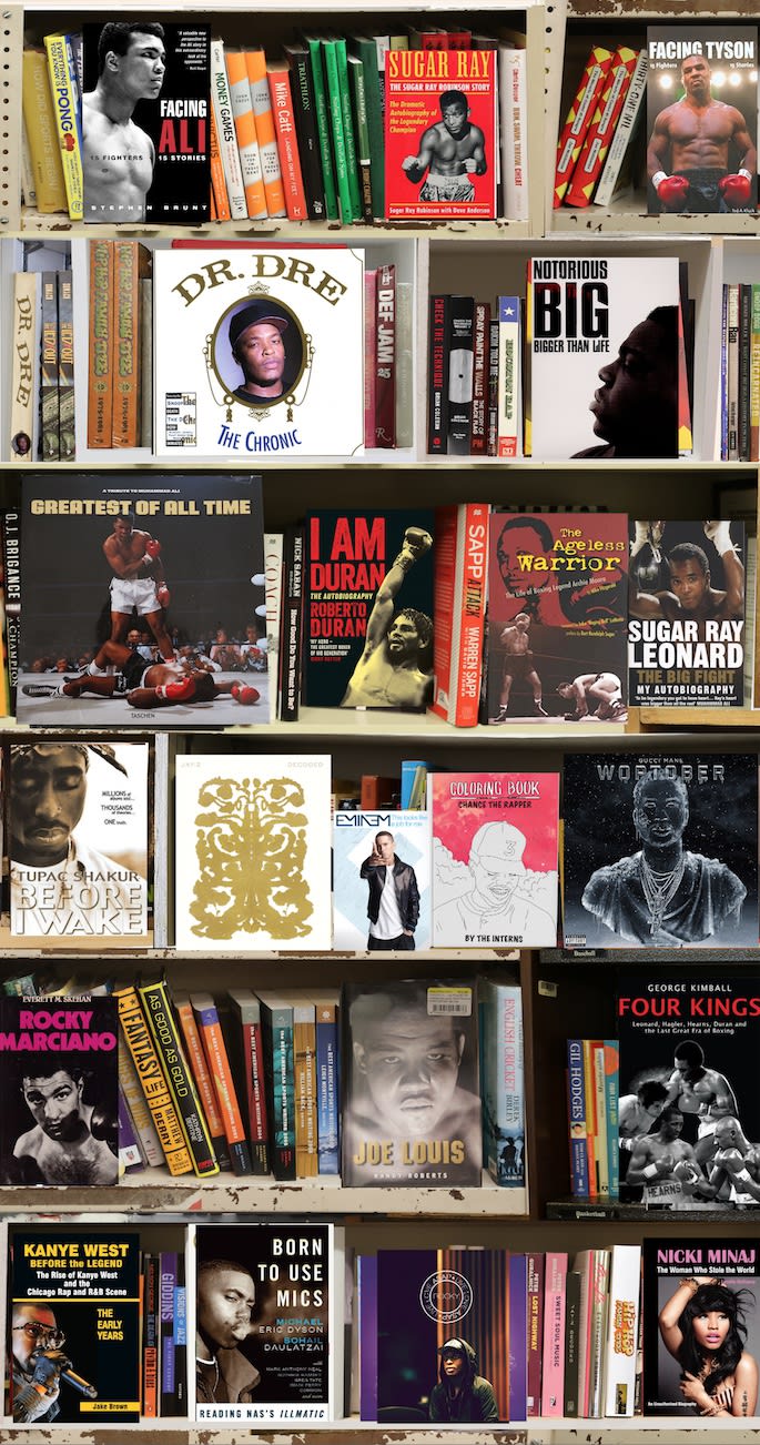 Hip Hop Box V, 2017 75 x 39 in., Ed. 5 & 2AP 91 x 48 in., Ed. 5 & 2AP