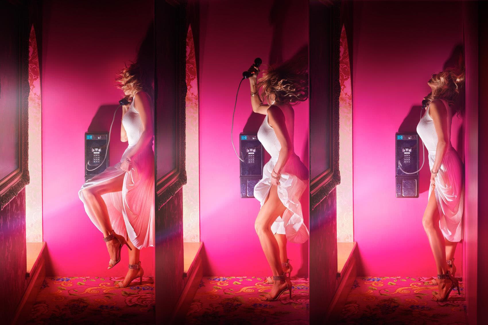 Pink Hotline, 2025 30 x 45 in., Ed. 10 48 x 72 in., Ed. 7