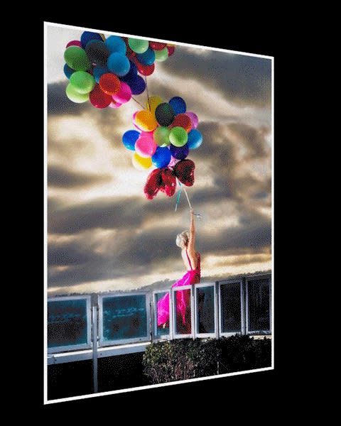 Swept Away – Lenticular, 2023 60 x 43 in., Ed. 9