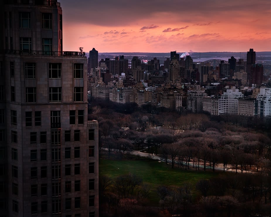 Girl over Central Park, 2012 30 x 37 1/2 in., Ed. 10 48 x 60 in., Ed. 7 & 3AP