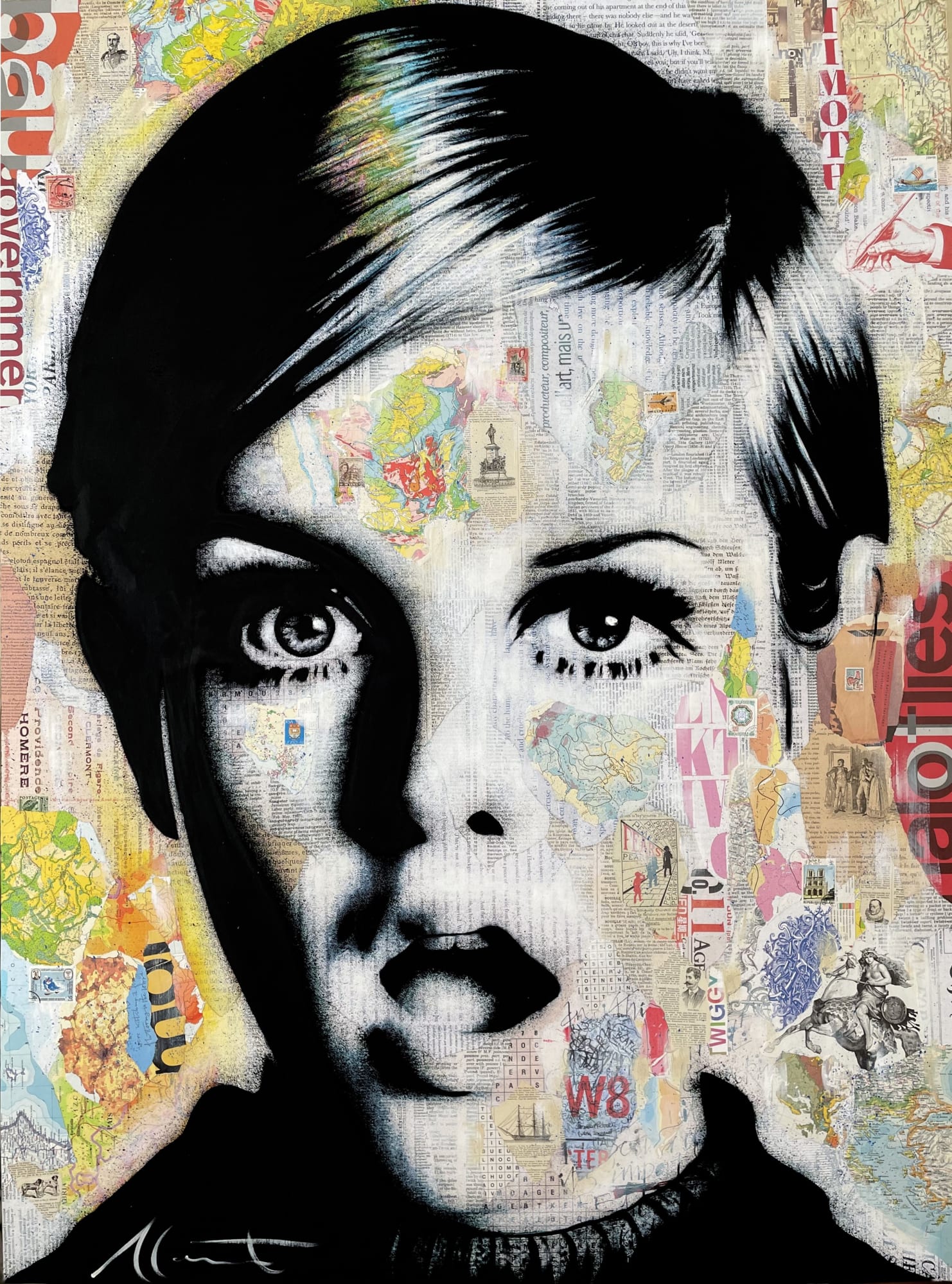 Twiggy, 2021 54 x 40 in., Ed. 10