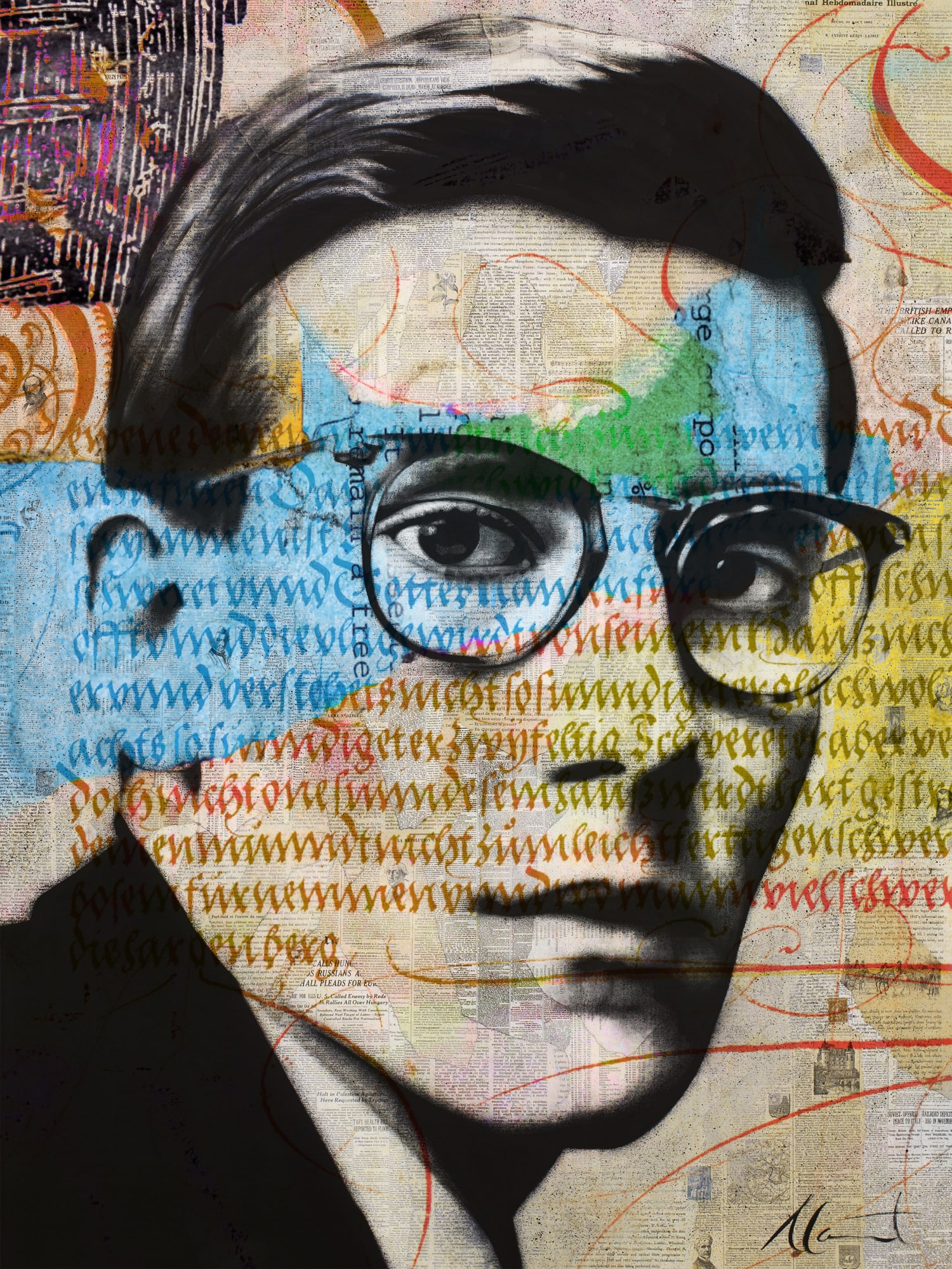 ysl, texture, 2016 12 x 9 in., Ed. 10