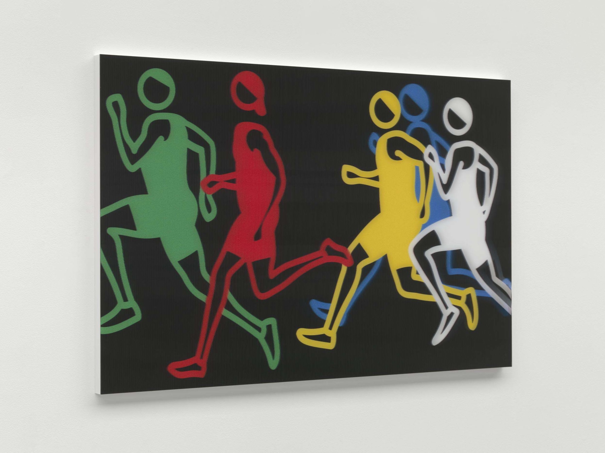 men Sprinters 1., 2024 30 3/8 x 47 1/4 x 1 3/8 in., Ed. 19