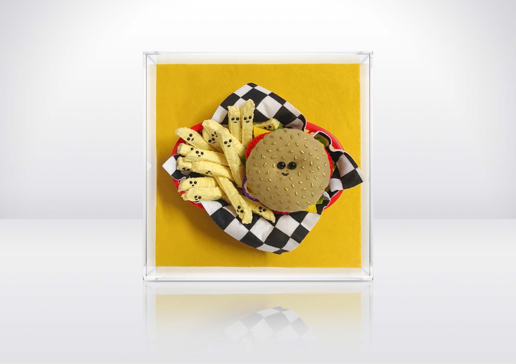 Sparrow Mart Special 11 3/4 x 11 3/4 x 2 3/4 in., Ed. 500