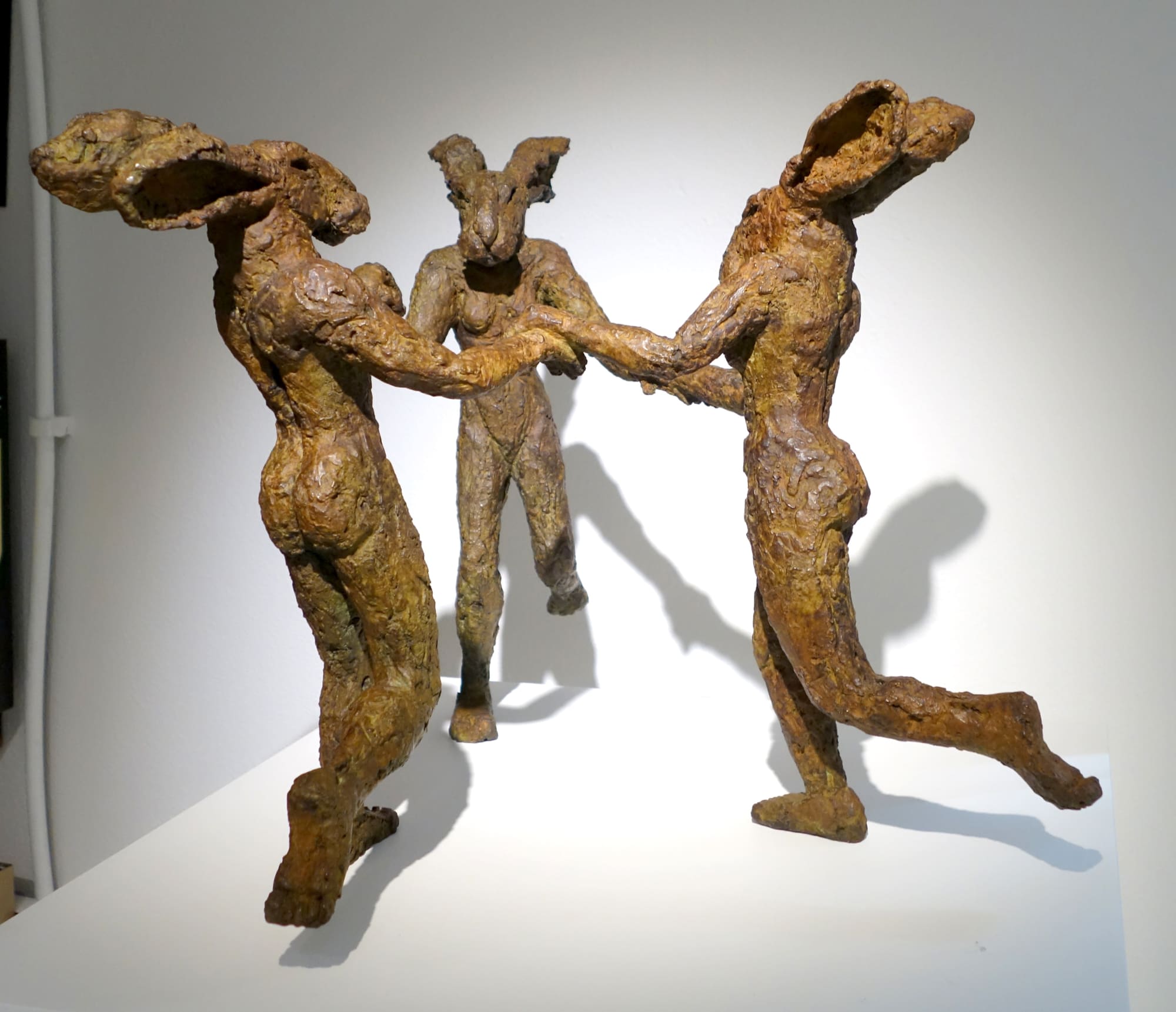 Dancing Ladies II, 2015-2017 15 1/4 x 19 5/8 x 19 5/8 in., Ed. 9 89 3/4 x 116 1/2 x 93 1/4 in., Ed. 9