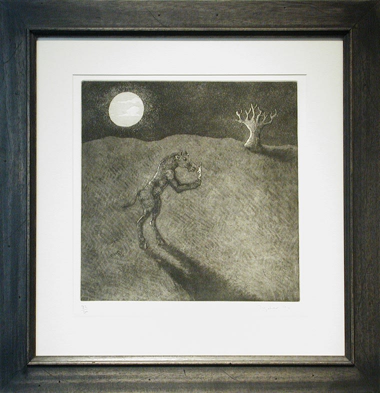 Minotaur with Hare, 1997 11 1/2 x 11 1/2 in., Ed. 50