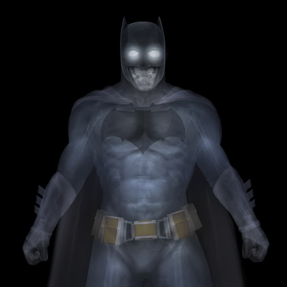 Batman in Colour, 2021 23 x 23 in., Ed. 25 33 x 33 in., Ed. 15 47 x 47 in., Ed. 9