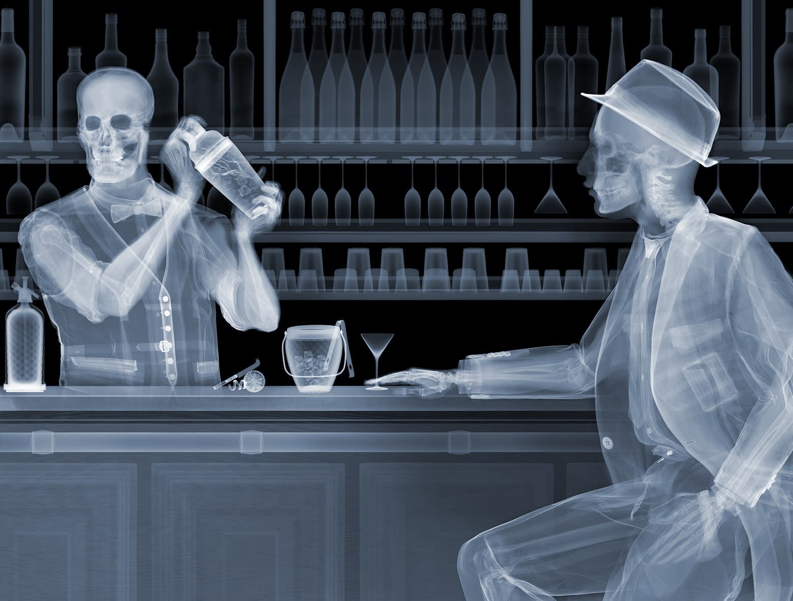 One for the Road, 2022 33 x 43 1/2 in., Ed. 25 40 x 53 in., Ed. 15 47 x 62 in., Ed. 9