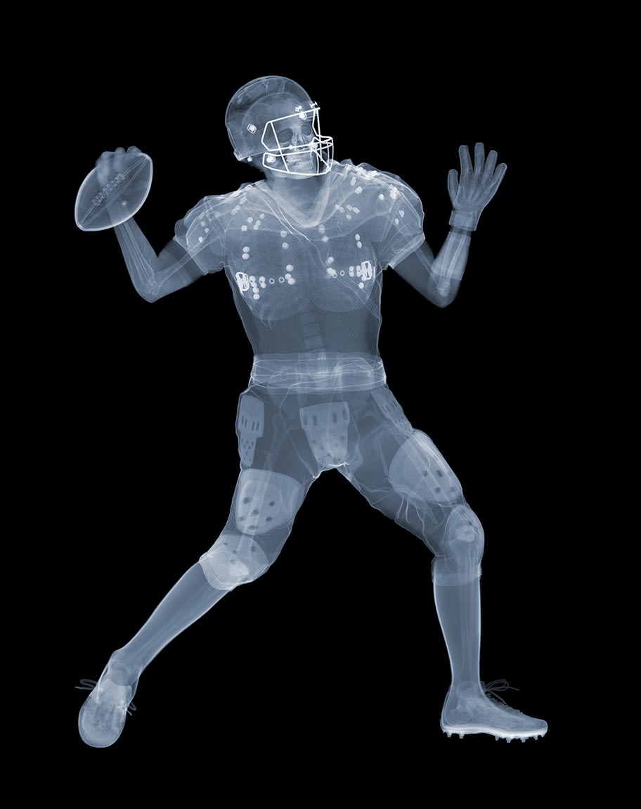 Quarterback, 2020 29 1/2 x 23 in., Ed. 25 50 x 40 in., Ed. 15 59 x 47 in., Ed. 9