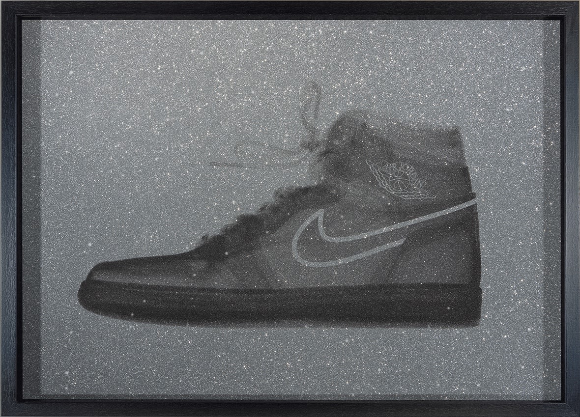 Air Jordans Silver, 2021 33 x 47 in., Ed. 15