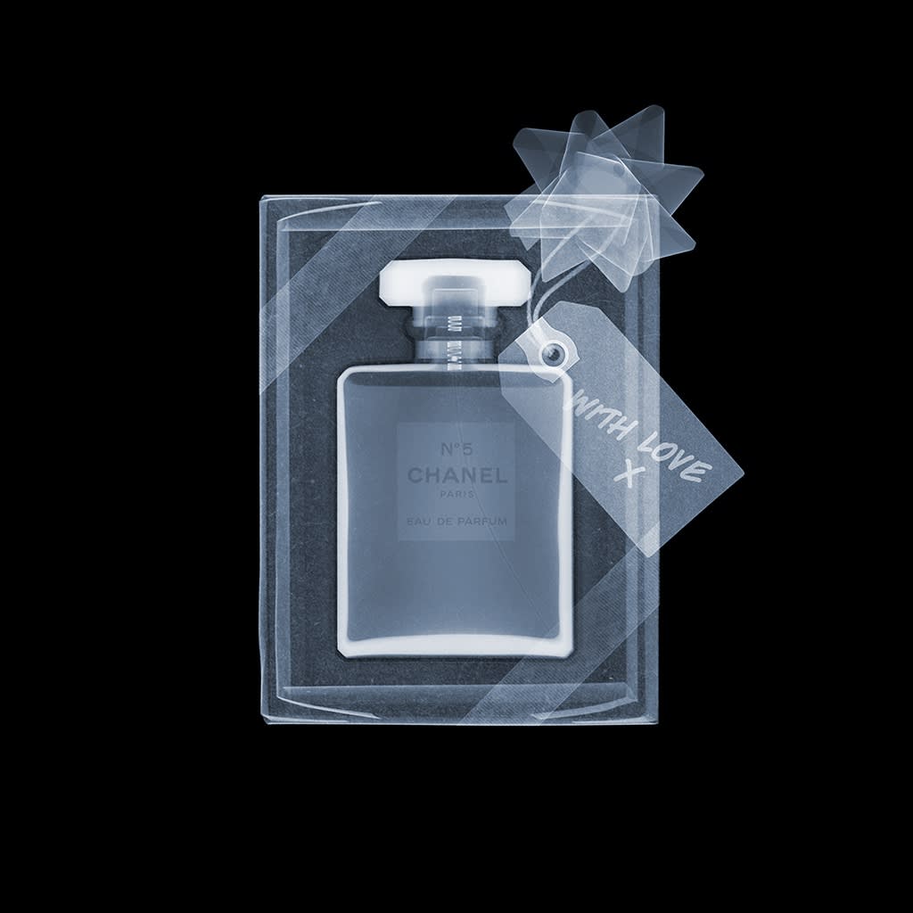 Chanel No.5 with Love, 2023 16 1/2 x 16 1/2 in., Ed. 25 23 x 23 in., Ed. 15 33 x 33 in., Ed. 9