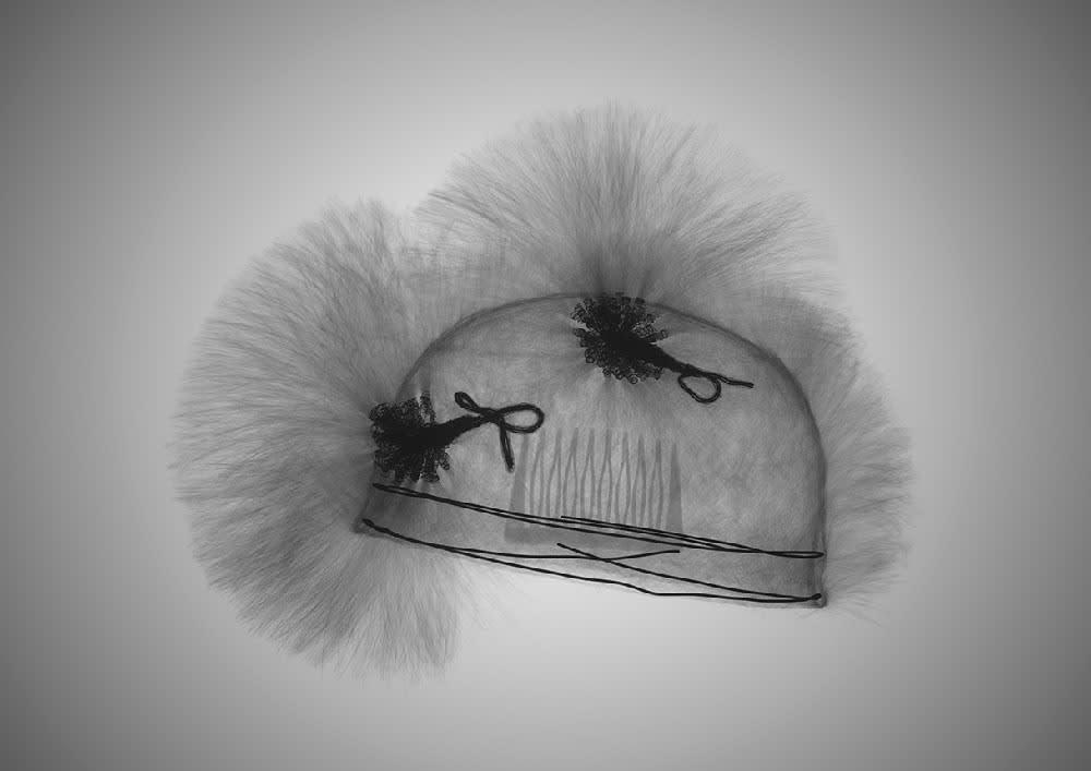 Cristobel Balenciaga, Ostrich Feather Hat, 2017 16 1/2 x 23 in., Ed. 25 33 x 47 in., Ed. 9