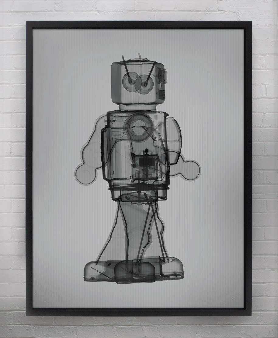 Robot - Black and White, 2022 35 x 26 1/2 in., Ed. 25 47 x 35 in., Ed. 10