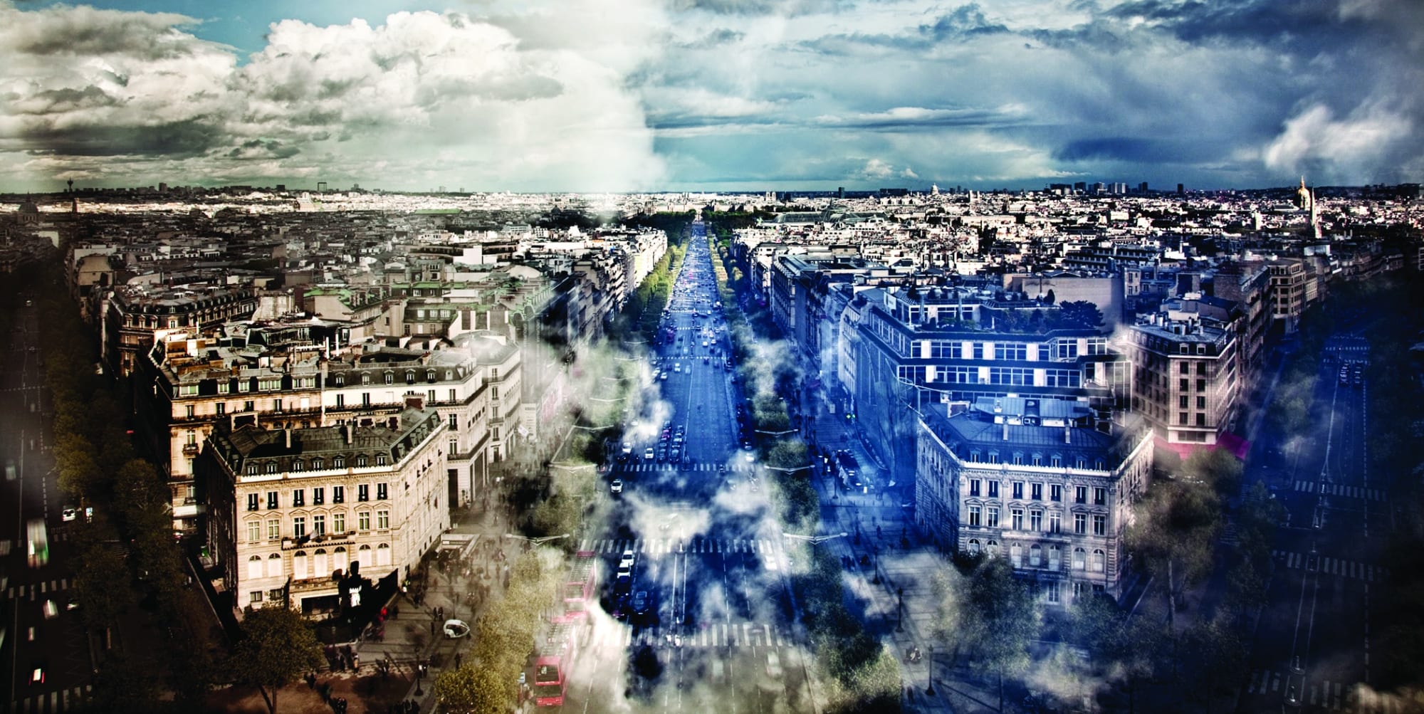 Élysées (Paris, France), 2012 40 x 80 in., Ed. 5 48 x 96 in., Ed. AP