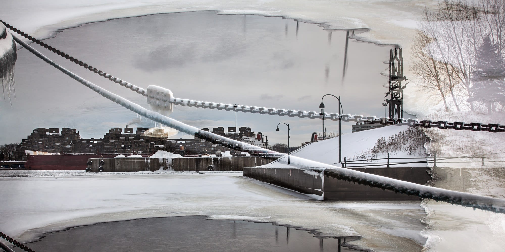 Habitat (Montréal, Canada), 2013 40 x 80 in., Ed. 5 48 x 96 in., Ed. 1