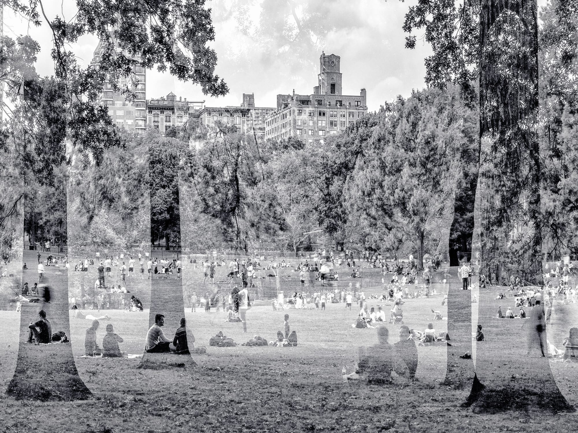 Déjeuner sur l’herbe (New York, USA), 2014 40 x 54 in., Ed. 5 60 x 80 in., Ed. 1