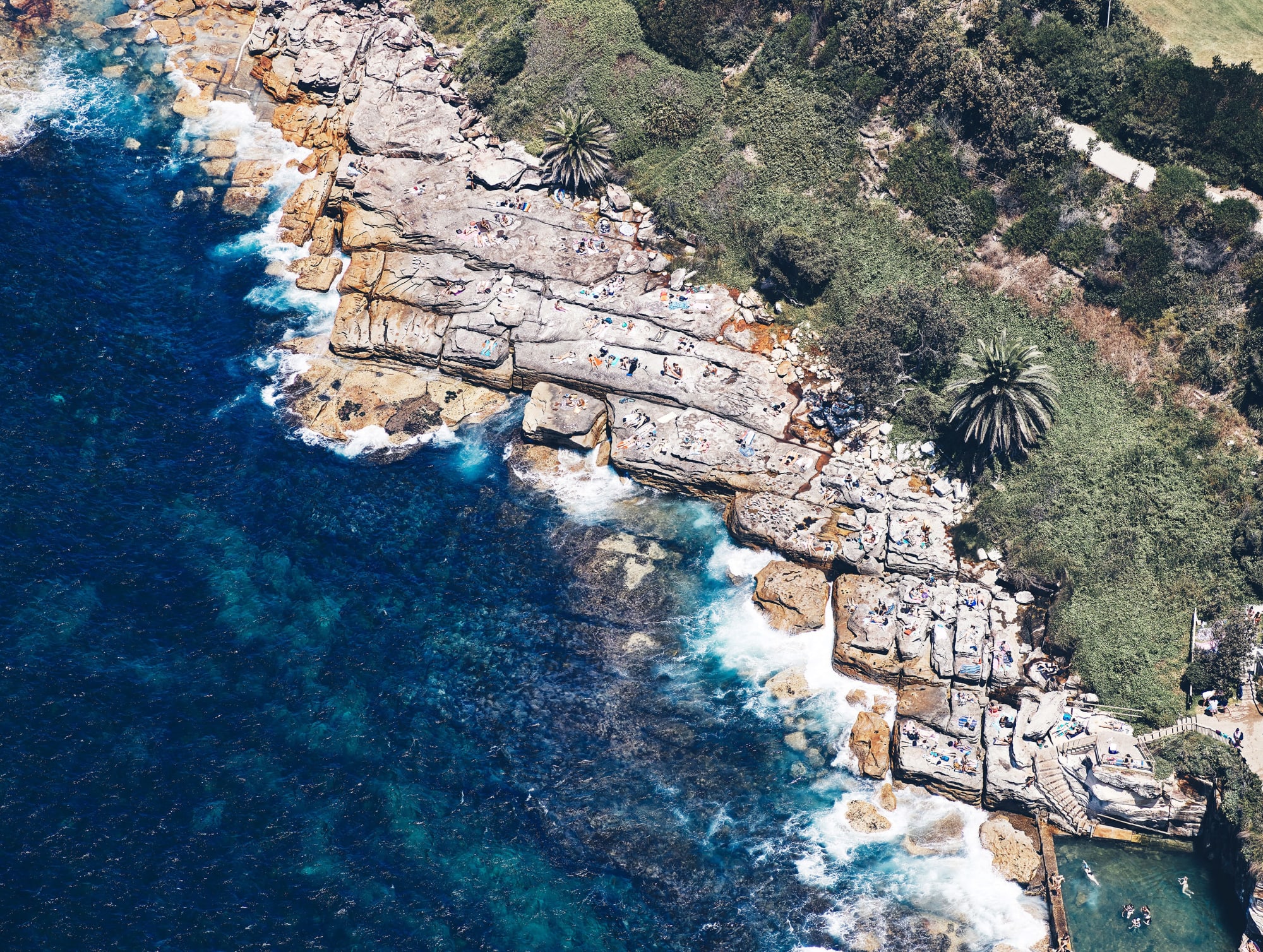 deep blue days, 2021 30 x 40 in., Ed. 7 43 x 57 in., Ed. 7 58 x 77 in., Ed. 7 70 x 93 in., Ed. 7