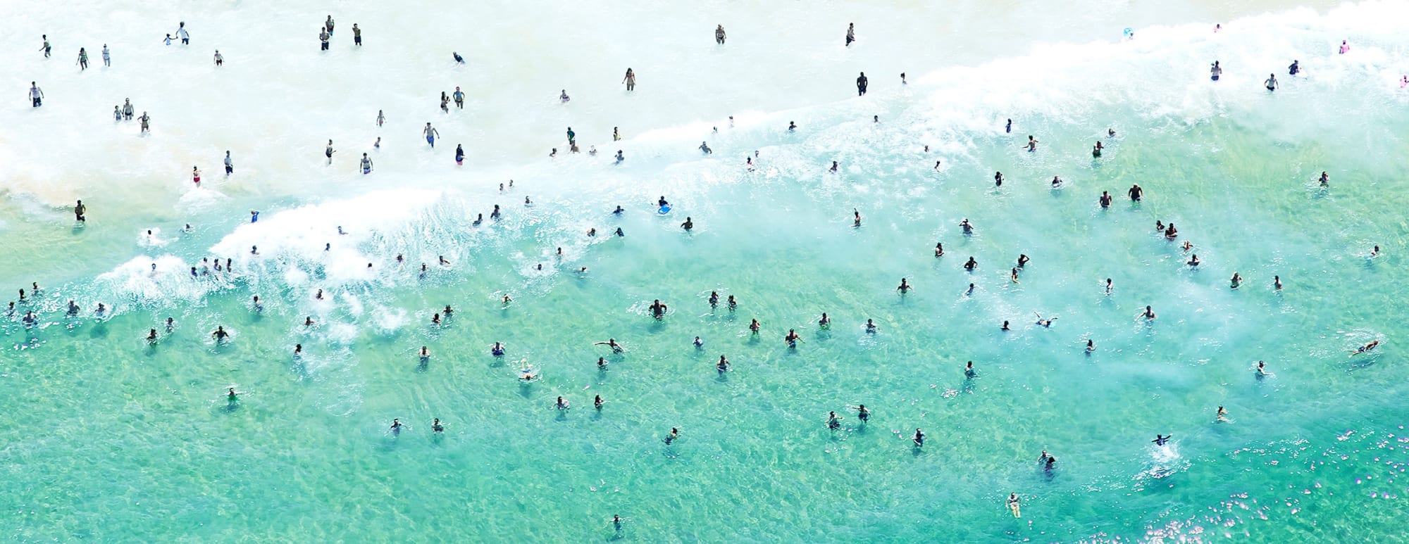 never ending swimmers, 2015 24 x 64 in., Ed. 7 32 x 84 in., Ed. 7