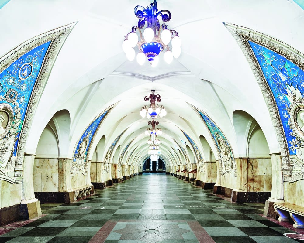 Taganskaya Metro Station, Moscow, Russia, 2015 21 x 26 in., Ed. 7 & 2AP 32 x 40 in., Ed. 7 & 2AP 44 x 55 in., Ed. 10 & 2AP 59 x 73 1/2 in., Ed. 5 & 2AP