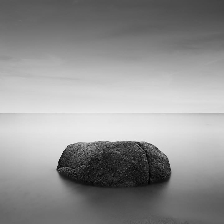lone boulder, japan, 2004 13 x 13 in., Ed. 15 & 2 APs 20 x 20 in., Ed. 15 & 2 APs 32 x 32 in., Ed. 10 & 2 APs 43 x 43 in., Ed. 5 & 2 APs