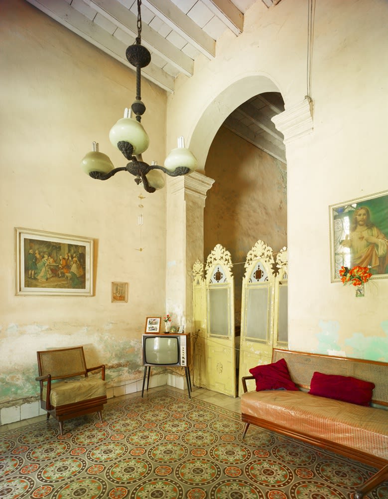 living room, Havana, Cuba, 2014 26 x 21 in., Ed. 7 & 2AP 40 x 32 in., Ed. 7 & 2AP 55 x 44 in., Ed. 10 & 2AP 73 1/2 x 59 in., Ed. 5 & 2AP