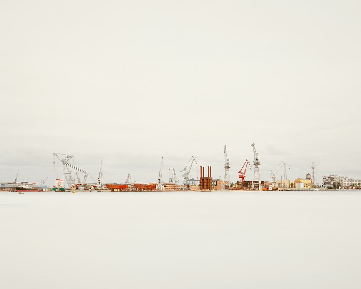 Suez Canal, Egypt, 2009 13 x 16 in. Ed. 4 & 2AP 21 x 24 in., Ed. 4 & 2AP 32 x 40 in., Ed. 7 & 2AP 44 x 55 in., Ed. 10 & 2AP