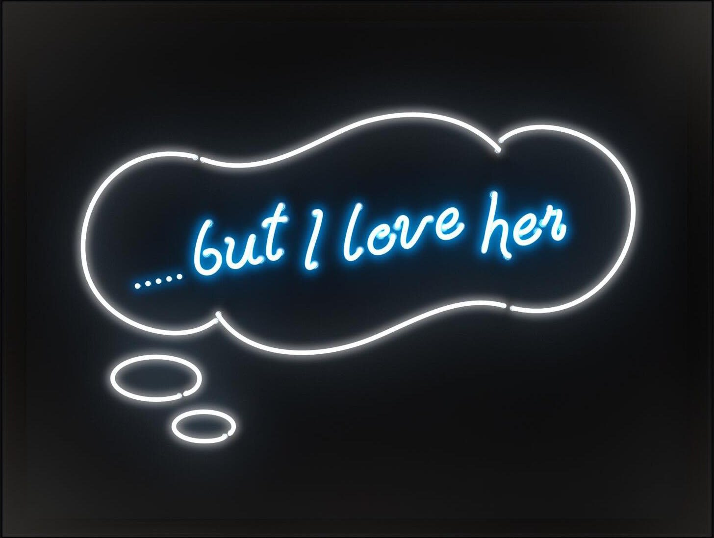 But I Love Her, 2017 40 1/2 x 53 1/2 x 6 in., Ed. 9