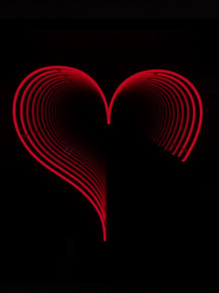 Infinity Half Heart, 2019 48 x 48 x 8 in., Ed. 9