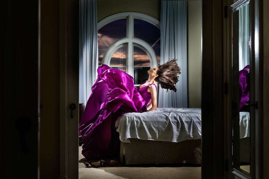 Purple Starlet, 2014 60 x 60 in., Ed. 3LB